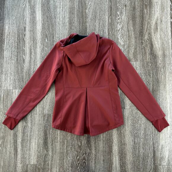 Mondetta Outdoor Project Adventure Dark Orchid Jacket Hooded Softshell S/P VGUC - Picture 7 of 13